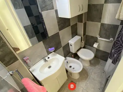Departamento 2 ambientes con 1 baño