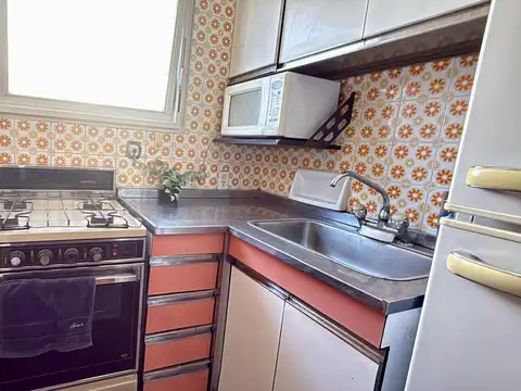 Departamento 2 ambientes con 1 baño