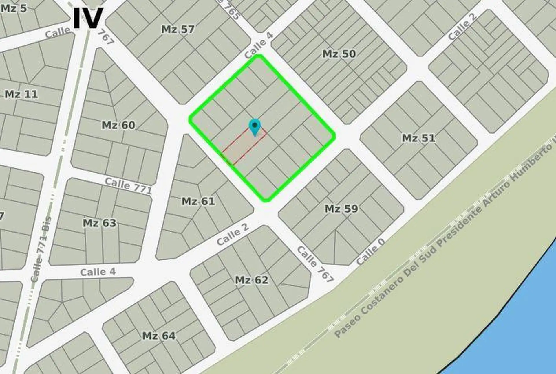Lote 1163m² en Chapadmalal, a 2 cuadras de la costa