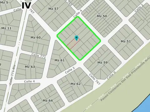 Calle 767 entre Calle 2 y 4