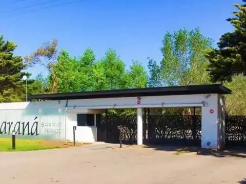 Venta Lote en Barrio Privado SOL PARANA P. Esther 