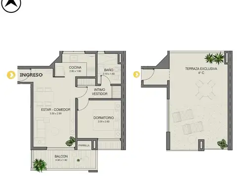 Departamento en Venta en Echesortu, Rosario