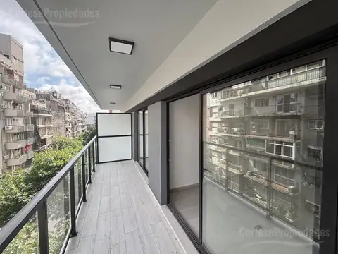 Departamento en alquiler, Palermo, 2 ambientes, a estrenar, balcón