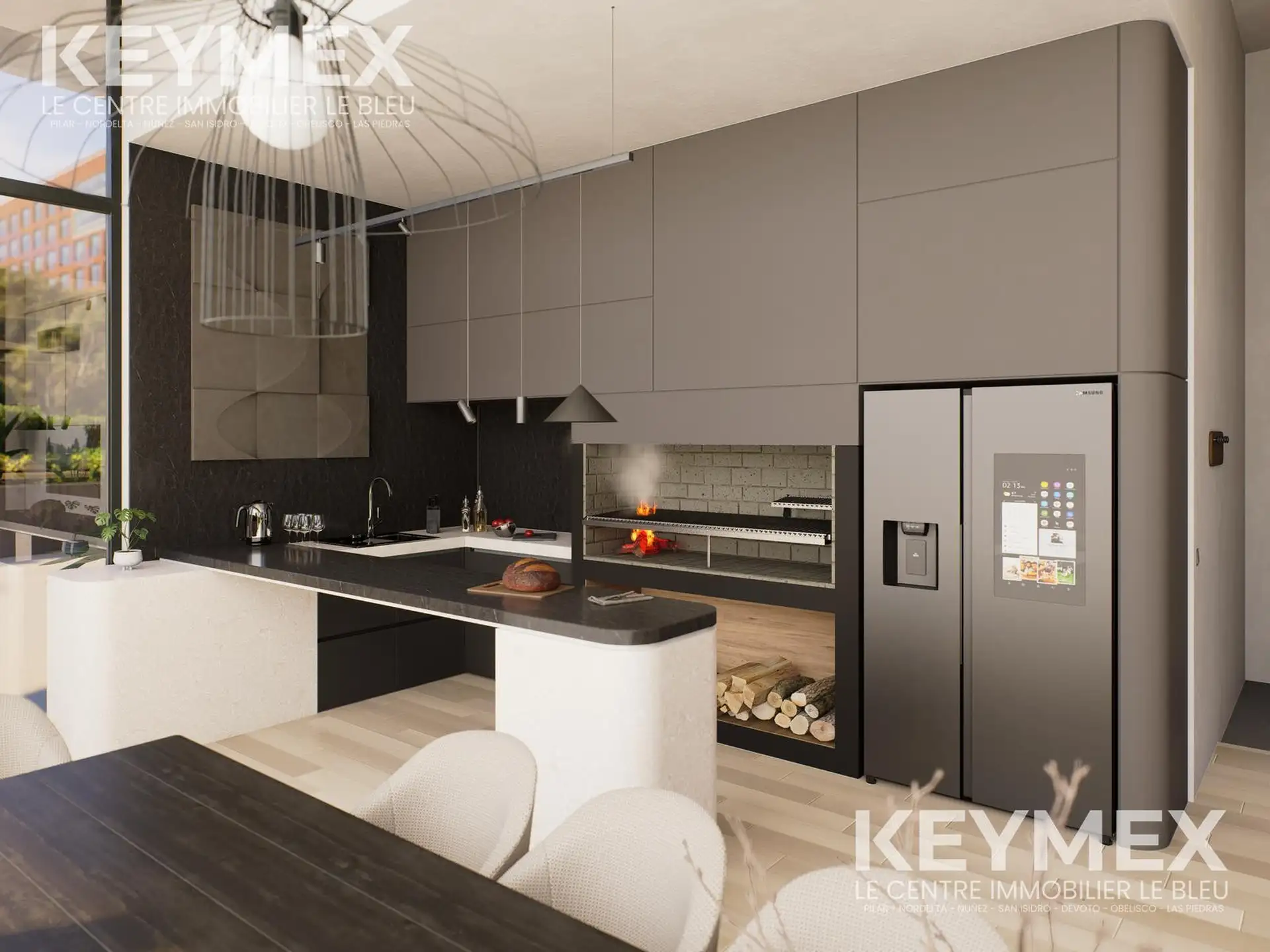 Depto 3 amb, 84m² con balcón terraza y amenities premium — Domani Vista