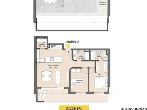 Departamento en Venta en Nuestra Señora De Lourdes, Rosario