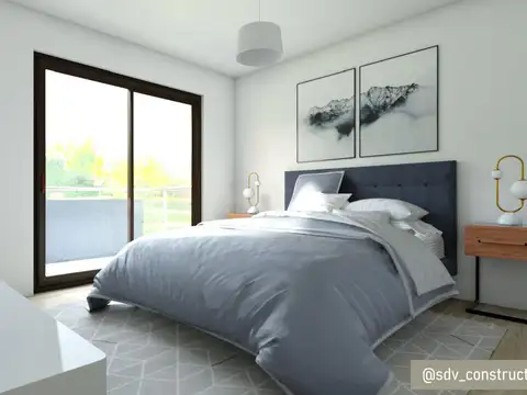 Departamento 4 ambientes con 2 baños