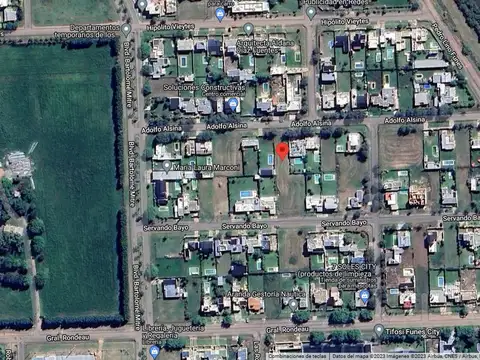 Terreno en Venta 38  mts Fondo