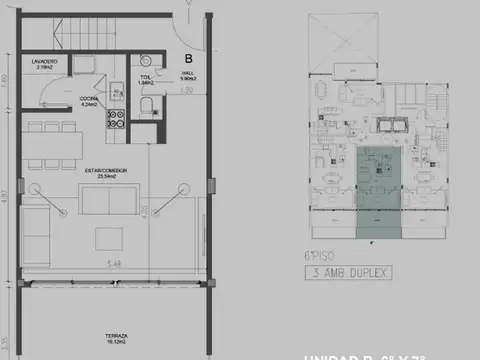 Departamento en Venta de 2 dormitorios