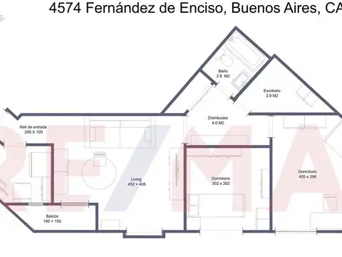 Departamento en Venta de 3 ambientes