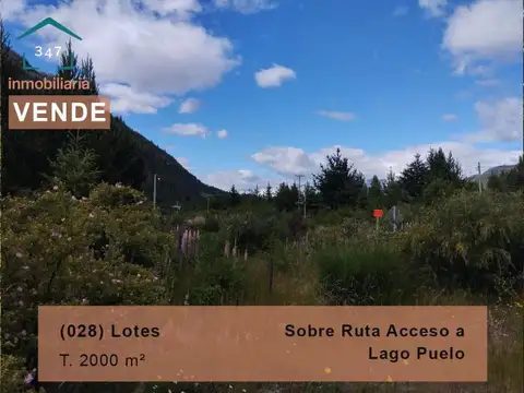 Terreno en Venta en Lago Puelo, Cushamen