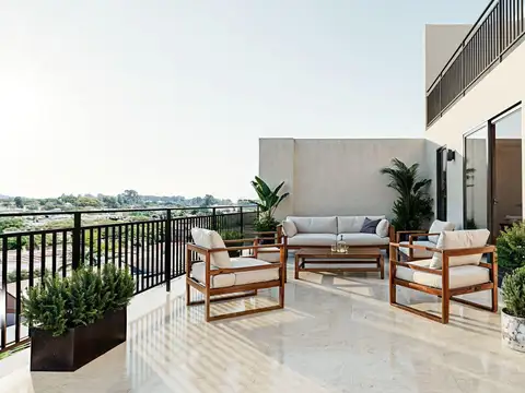 Departamento 3 ambientes al frente en Saavedra