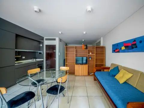 Monoambiente amoblado con amenities en alquiler temporario en Retiro
