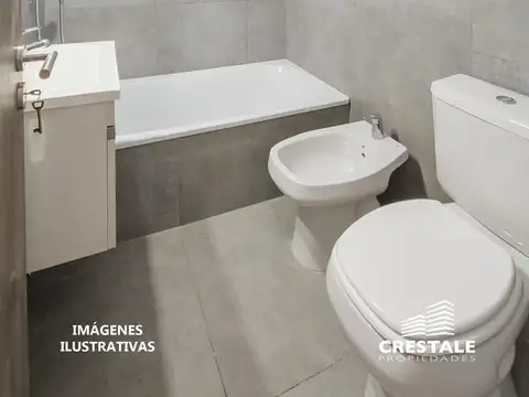 Departamento Monoambiente con 1 baño