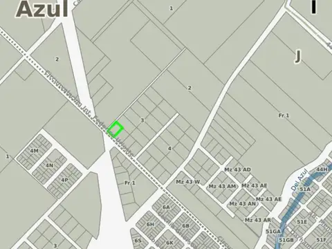 Terreno en Venta en Azul, USD 32.000