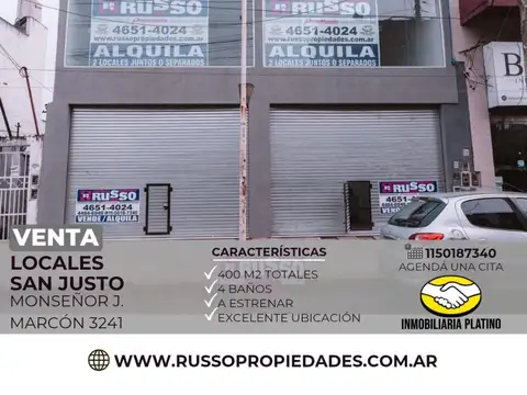 venta local en San Justo 200 m2
