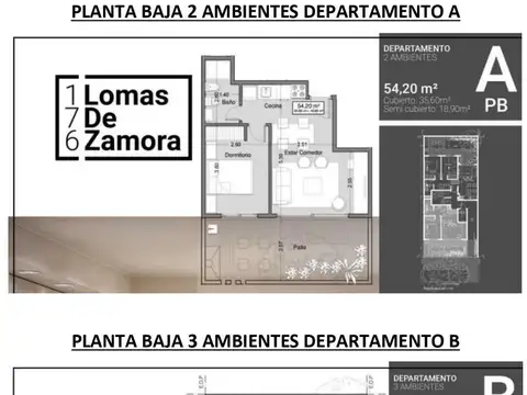 Venta Departamento en Wilde 3 ambientes mas patio con financiación