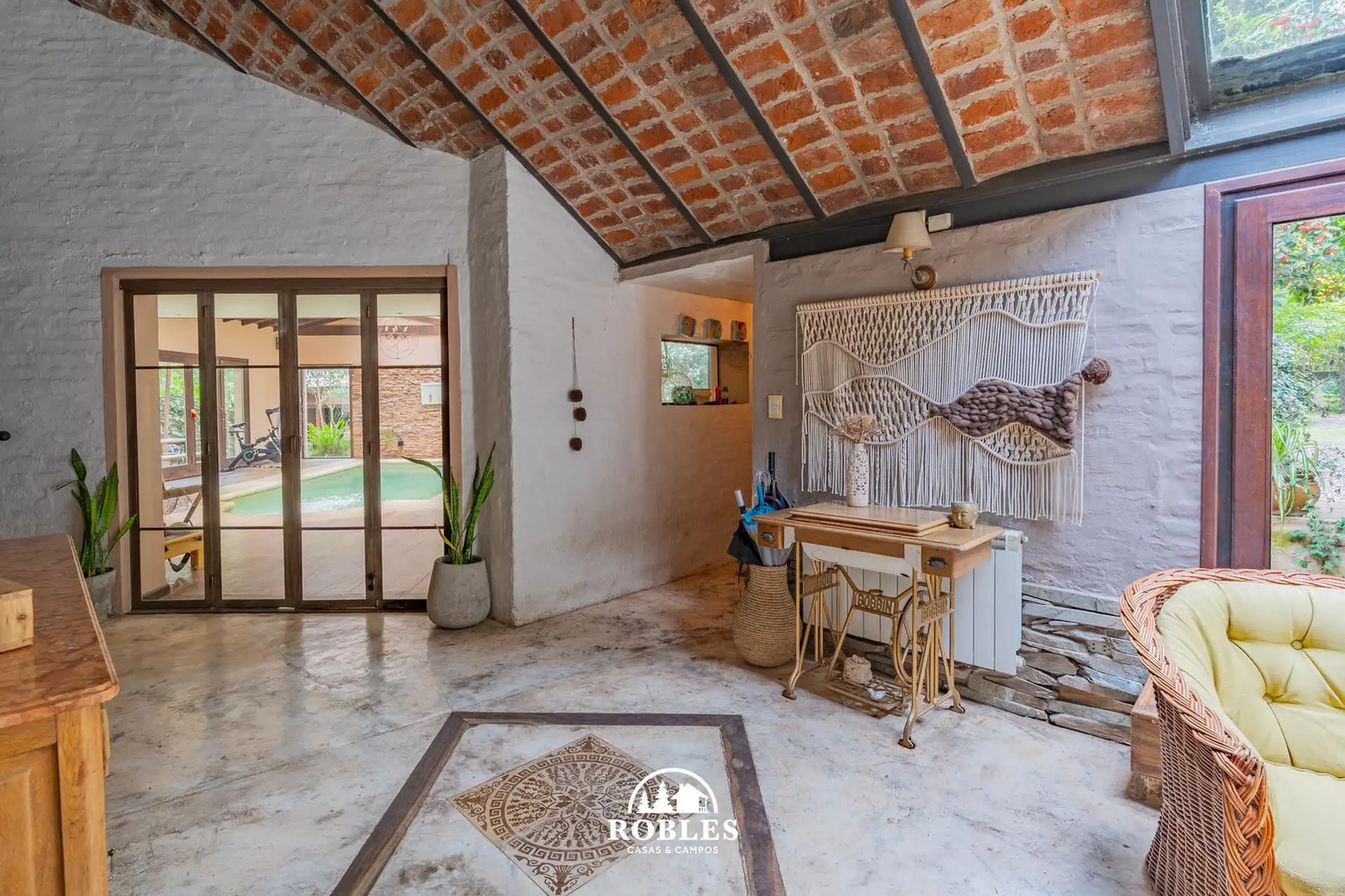 Casa sobre tres lotes en Bosque Peralta Ramos