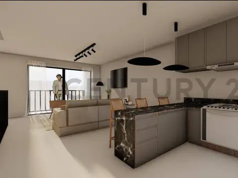Casa 3 ambientes con 1 baño
