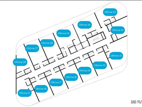 Oficina en Aldea Fisherton