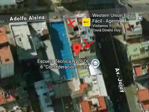 Avenida Jujuy e/ Adolfo Alsina y Moreno