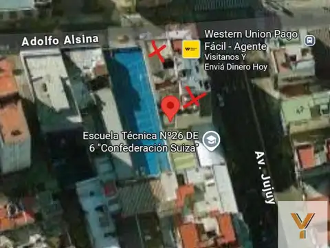 Avenida Jujuy e/ Adolfo Alsina y Moreno