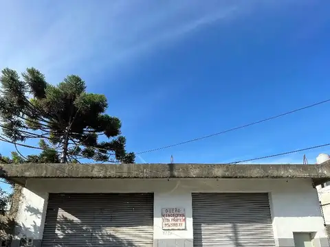 Departamento con locales sobre la avenida