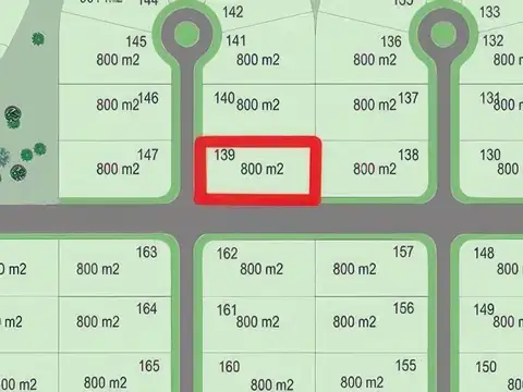 Terreno en venta - 800Mts2 - Cruz del Sur, San Vicente