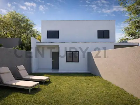 Casa 3 ambientes con 2 baños