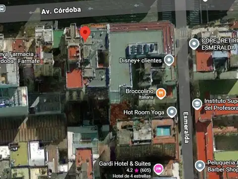 Avenida Córdoba e/ Suipacha y Esmeralda