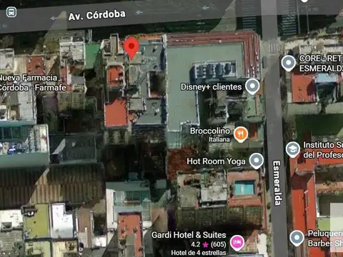 Avenida Córdoba e/ Suipacha y Esmeralda