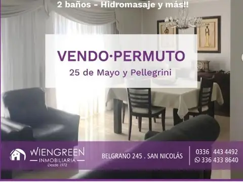 VENDO o PERMUTO !! Departamento de 3 Dormitorios 