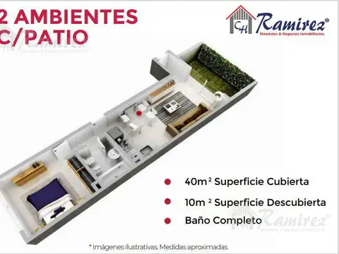 Departamento en Venta en Castelar, USD 58.000