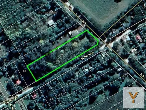 Terreno en Venta 38  mts Frente