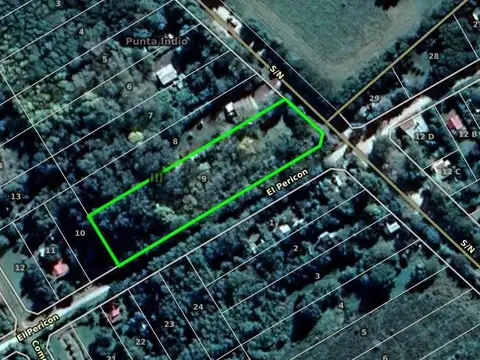 Terreno en Venta 38  mts Frente