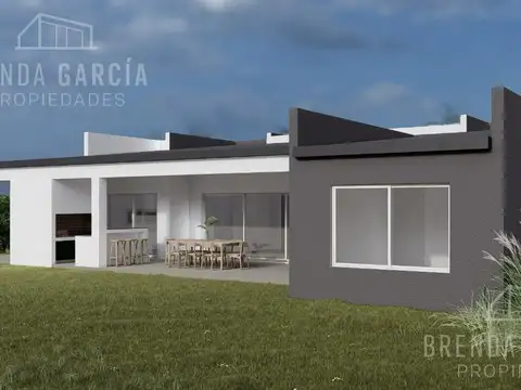 Casa 3 ambientes con 1 baño