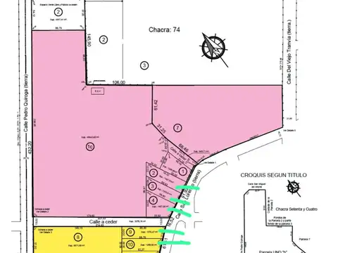 Terreno en Venta de 1200,0 m2