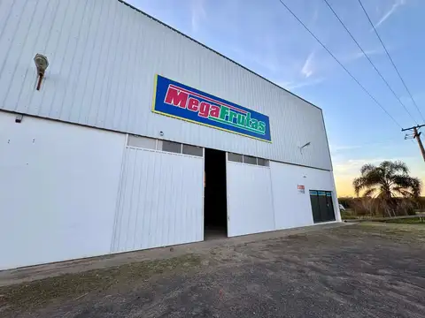 Galpón en alquiler 800 m² ,  sobre ruta 27