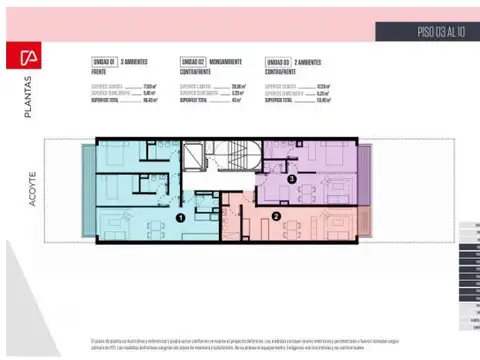 Departamento en Venta de 2 dormitorios