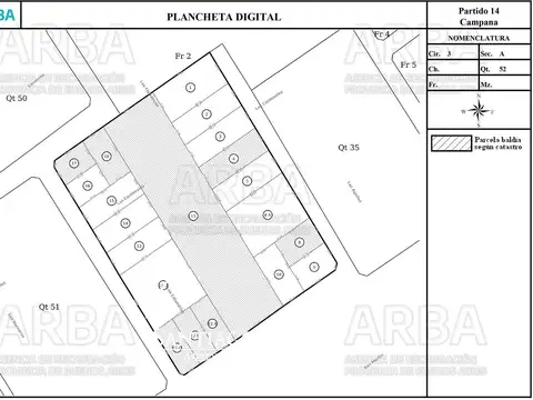 Terreno en Venta 62  mts Frente