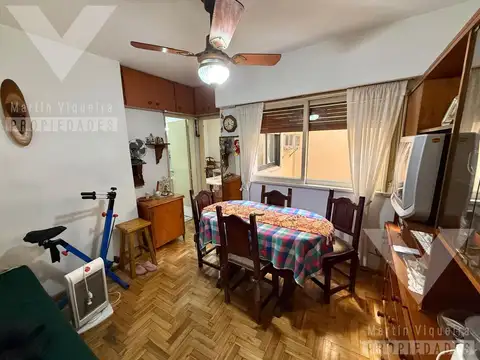 Departamento 2 ambientes con 1 baño