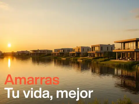 VENTA - LOTE  BARRIO PRIVADO " LAS AMARRAS " - PERMUTA - FINANCIACION -  ESCOBAR