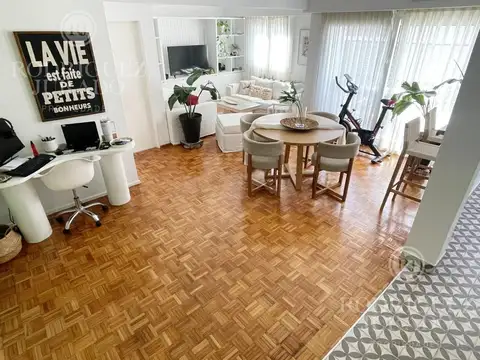 Departamento 2 ambientes con 2 baños