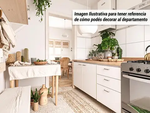 Casa 3 ambientes con 1 baño