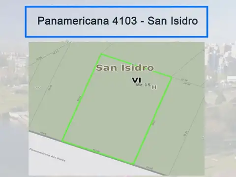 VENTA 2390 M2 EN SAN ISIDRO LA HORQUETA