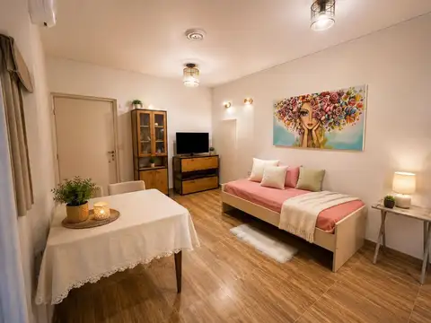 Departamento Monoambiente con 1 baño