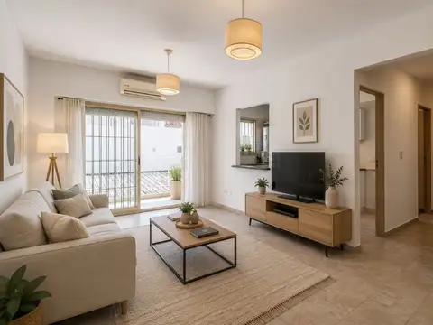 Venta 2 Amb Luminoso c/Balcón y Patio  Santa Rita