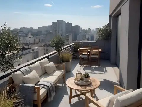 Departamento Monoambiente con 1 baño