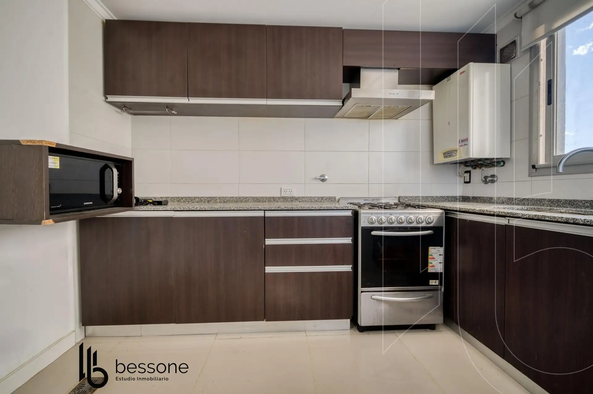 Depto 1 ambiente, 41m² con pileta, gimnasio y quincho — Chauvin