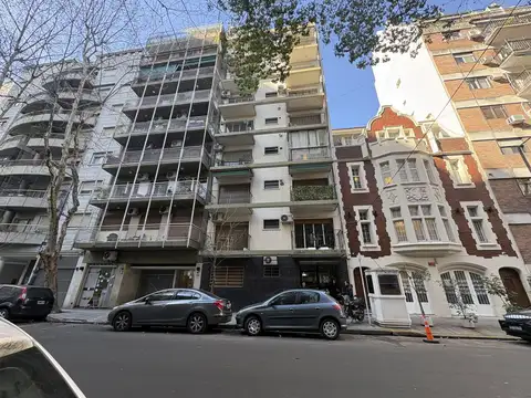 Departamento en alquiler monoambiente recoleta | balcón | terraza