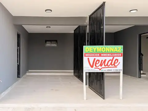 Casa 3 ambientes con 1 baño